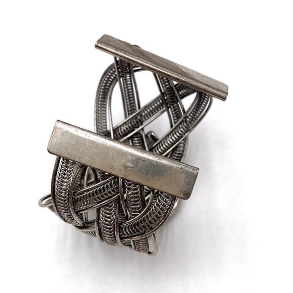 Bracelet Howlite Jaguar Panther Cuff Southwestern - Picture 6 of 11